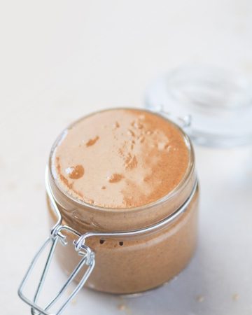cómo hacer salsa tahini casera