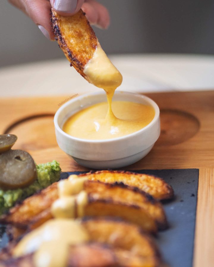receta queso vegano