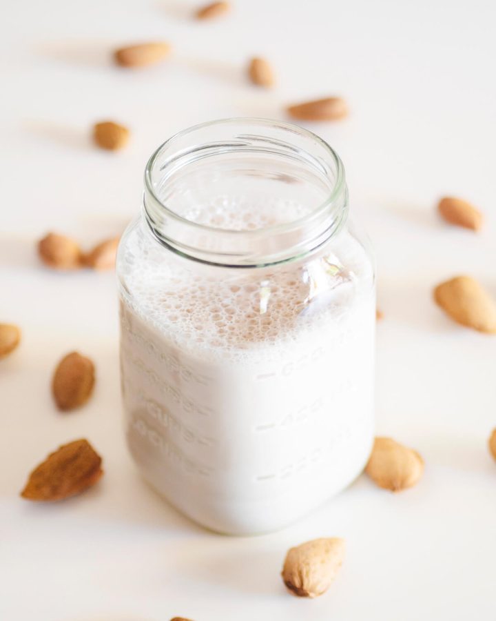 leche de almendras casera