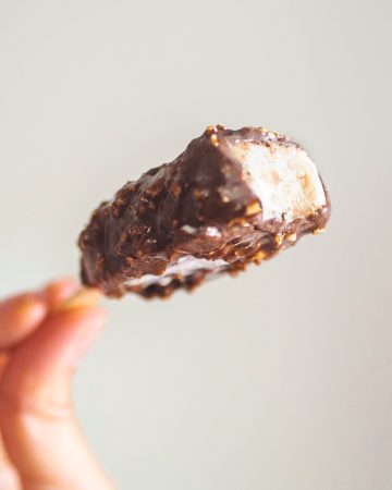 helado almendrado vegano