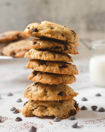 Galletas Veganas Caseras con Chips de Chocolate