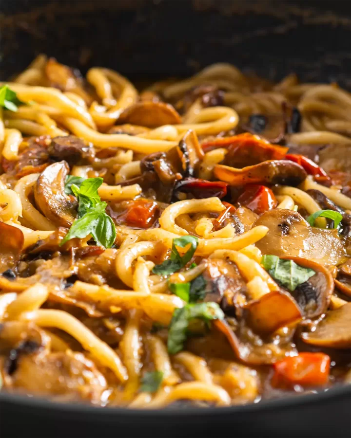 noodles con verduras